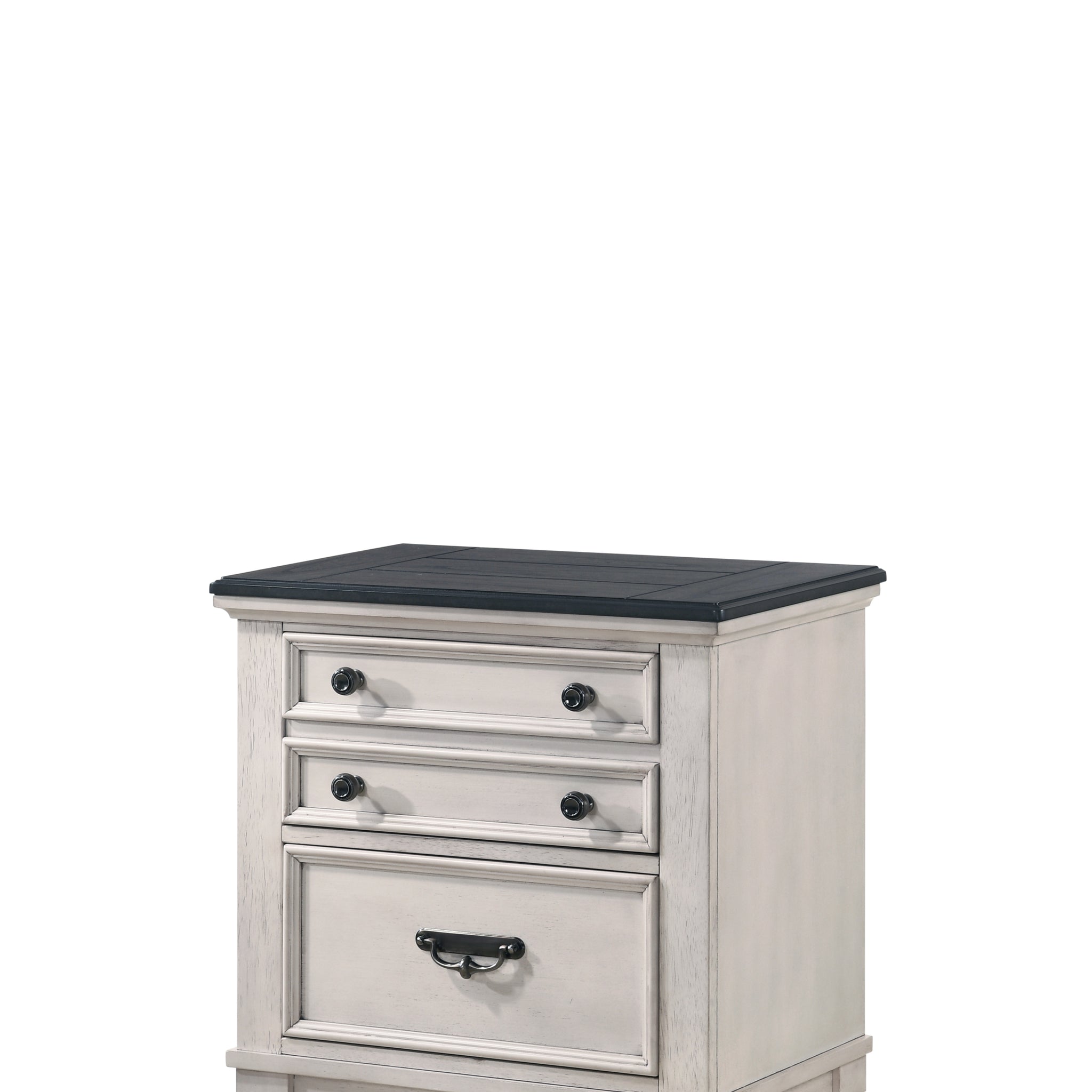 Sawyer Accent Nightstand Beige Beige Wood