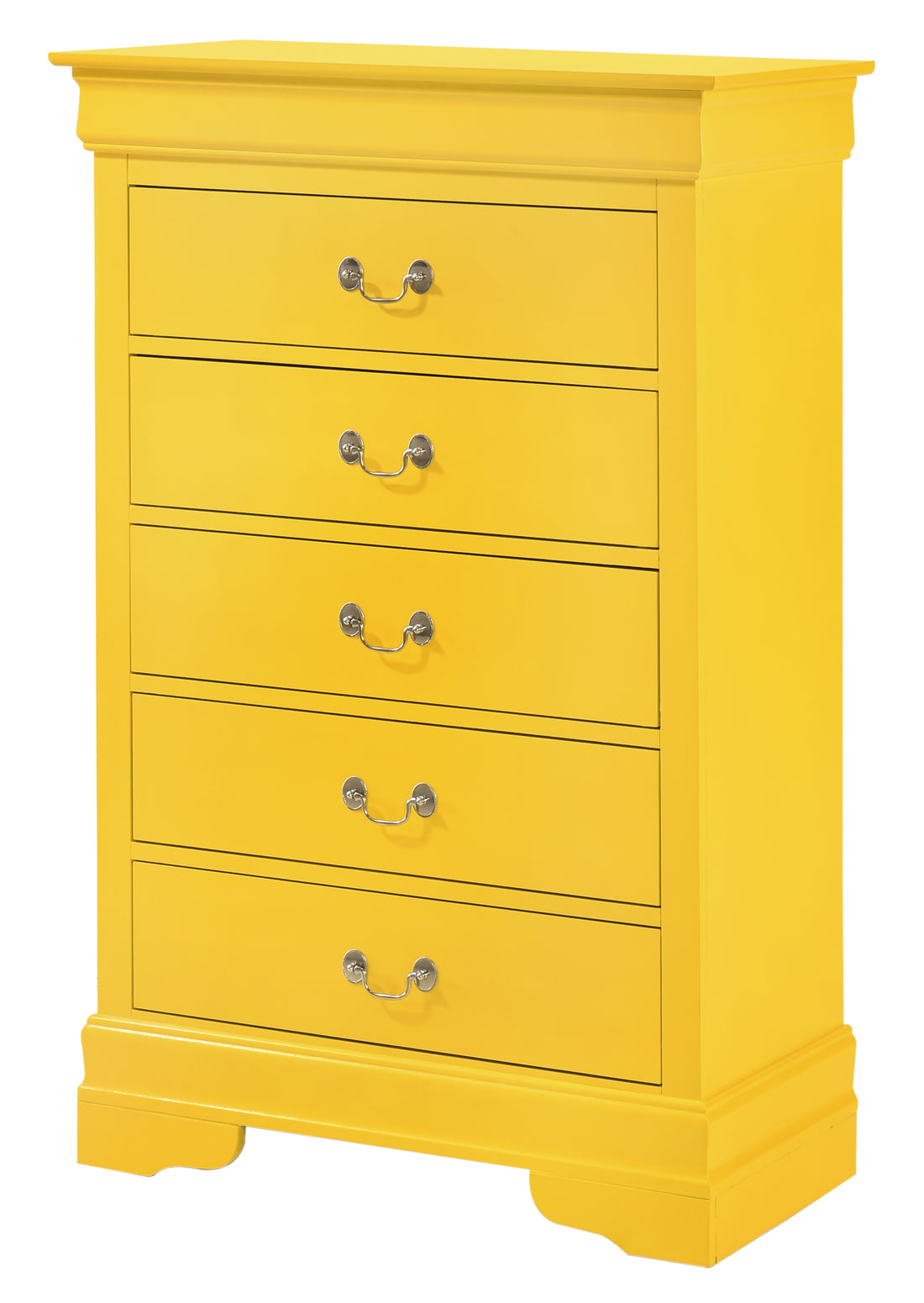 LouisPhillipe G02102 CH Chest , Yellow yellow-particle board