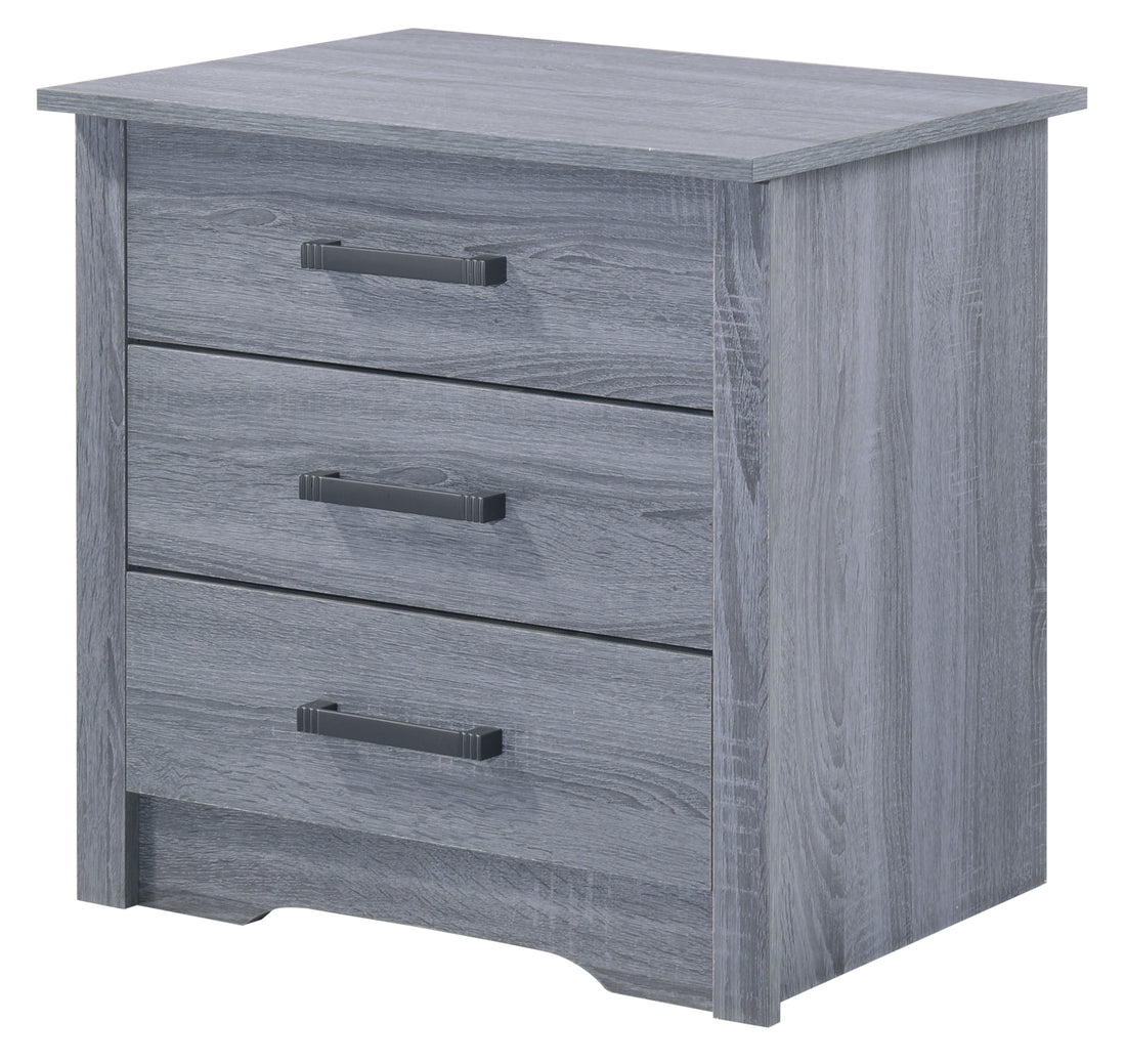 Hudson G026 N Rta Nightstandgray Gray Particle Board