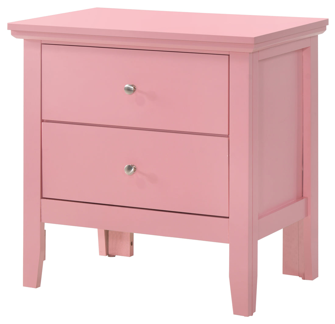 Primo G1334 N Nightstandpink Pink Particle Board