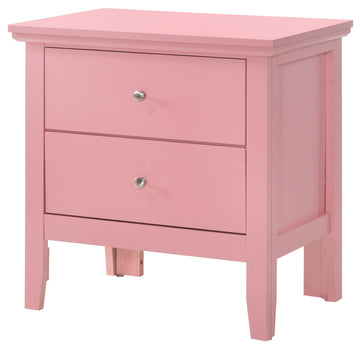 Primo G1334 N Nightstandpink Pink Particle Board