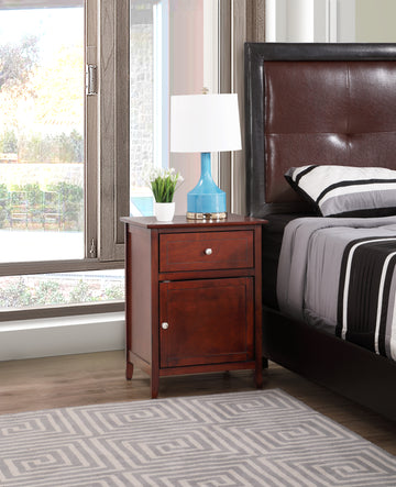 Transitional Cherry Nightstand For Every Bedroom Cherry Particle Board