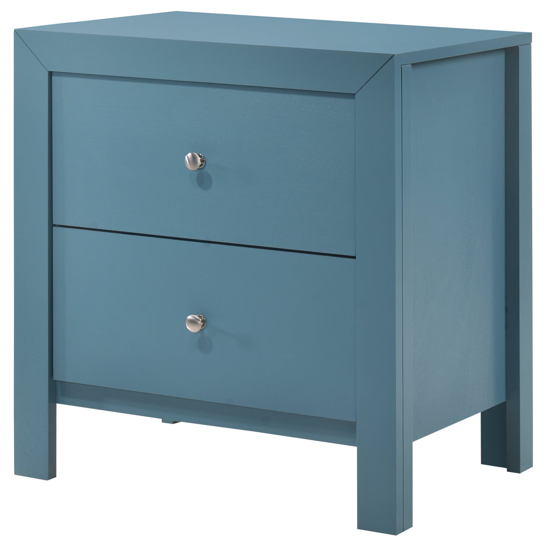 Burlington G2480 N Nightstandteal Teal Particle Board