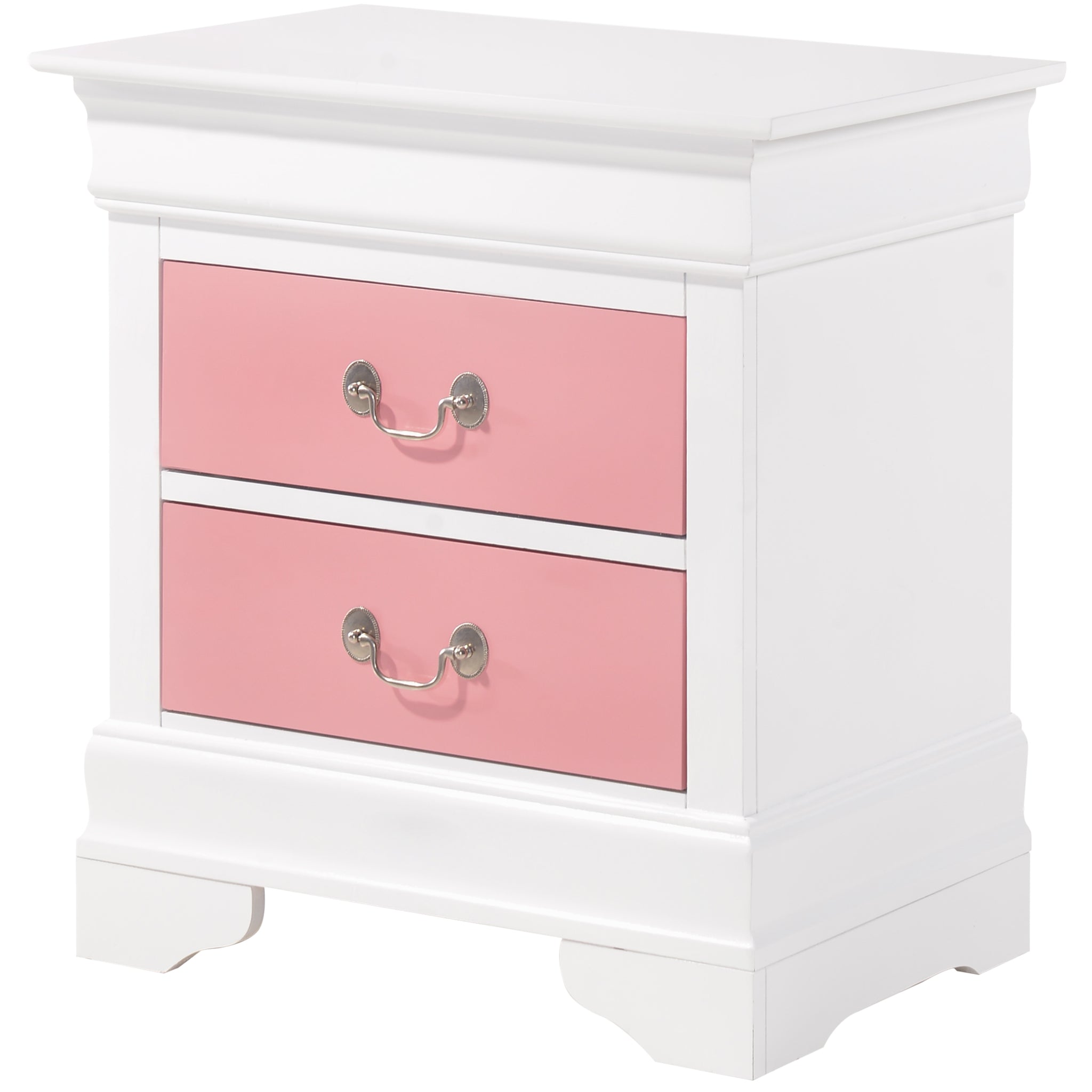 Louis Phillipe G3193 N Nightstandpink Pink Particle Board