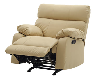 Manny G536 Rc Rocker Reclinerbeige Beige Foam Pu