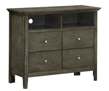 Hammond G5405 Tv Media Chestgray Gray Particle Board