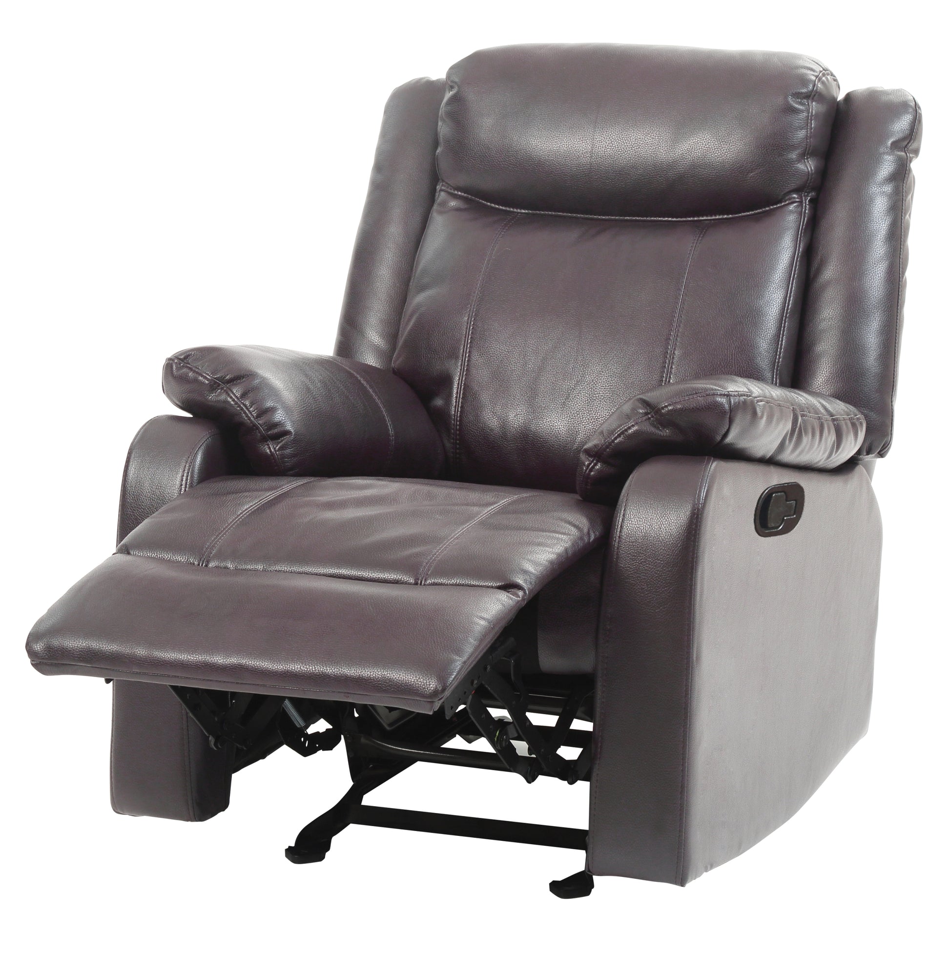 Ward G760A Rc Rocker Reclinerdark Brown Dark Brown Foam Pu