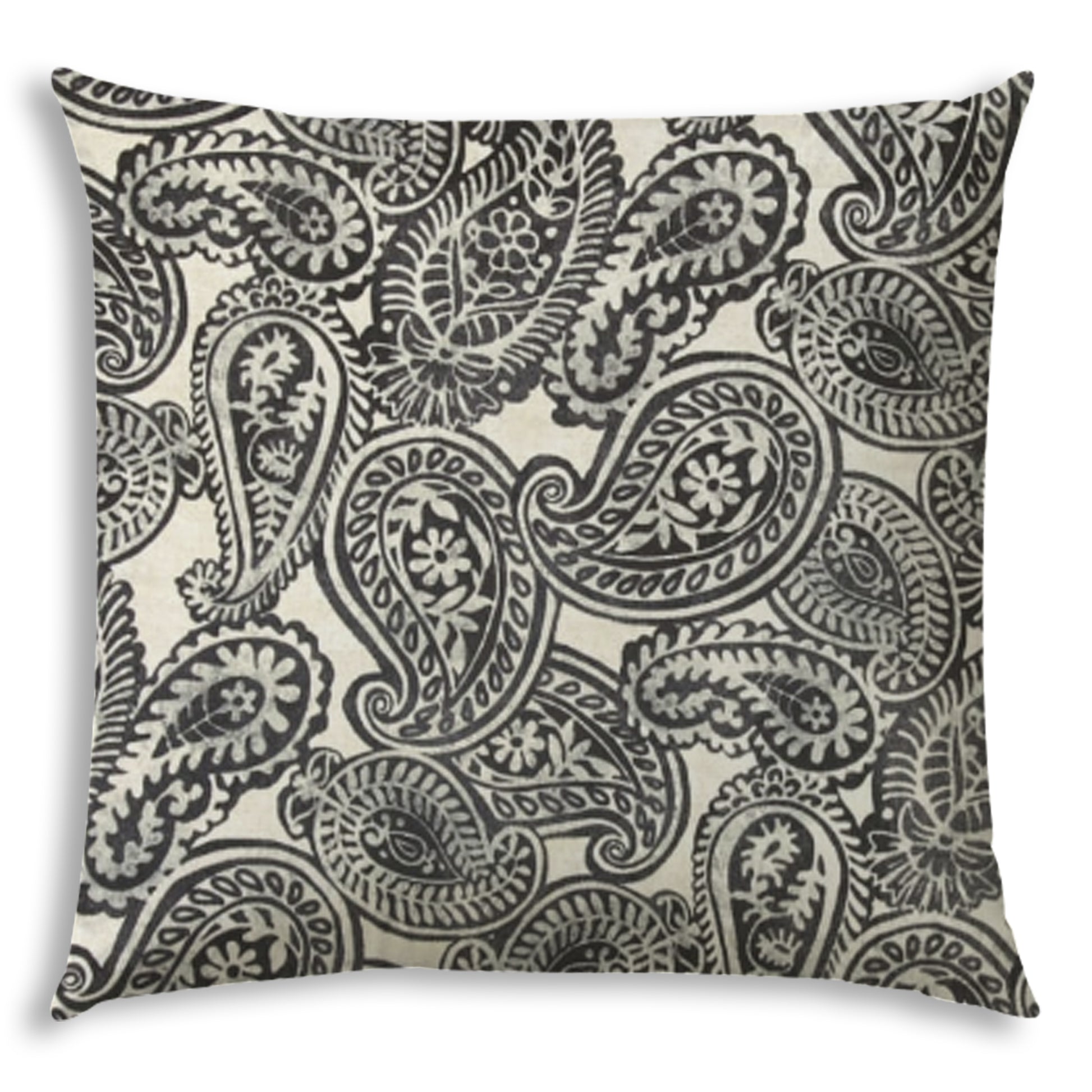 ELIO Gray Indoor Outdoor Pillow Sewn Closure multicolor-polyester