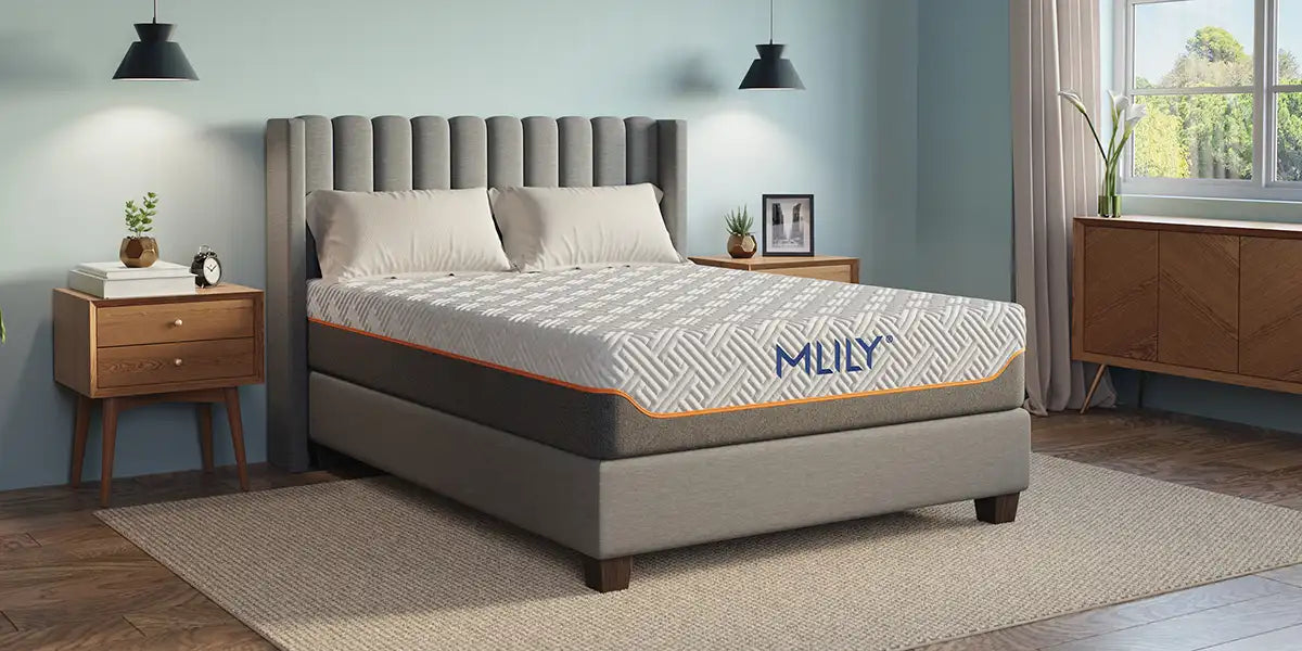 Mlily Fusion Supreme 11.5" Hybrid Luxury Mattress Queen Medium White Foam Spring Queen