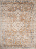 Noble Gc Gen7004 Rust 5 Ft. 3 In. X 7 Ft. 3 In. Area Rug Rust Polyester