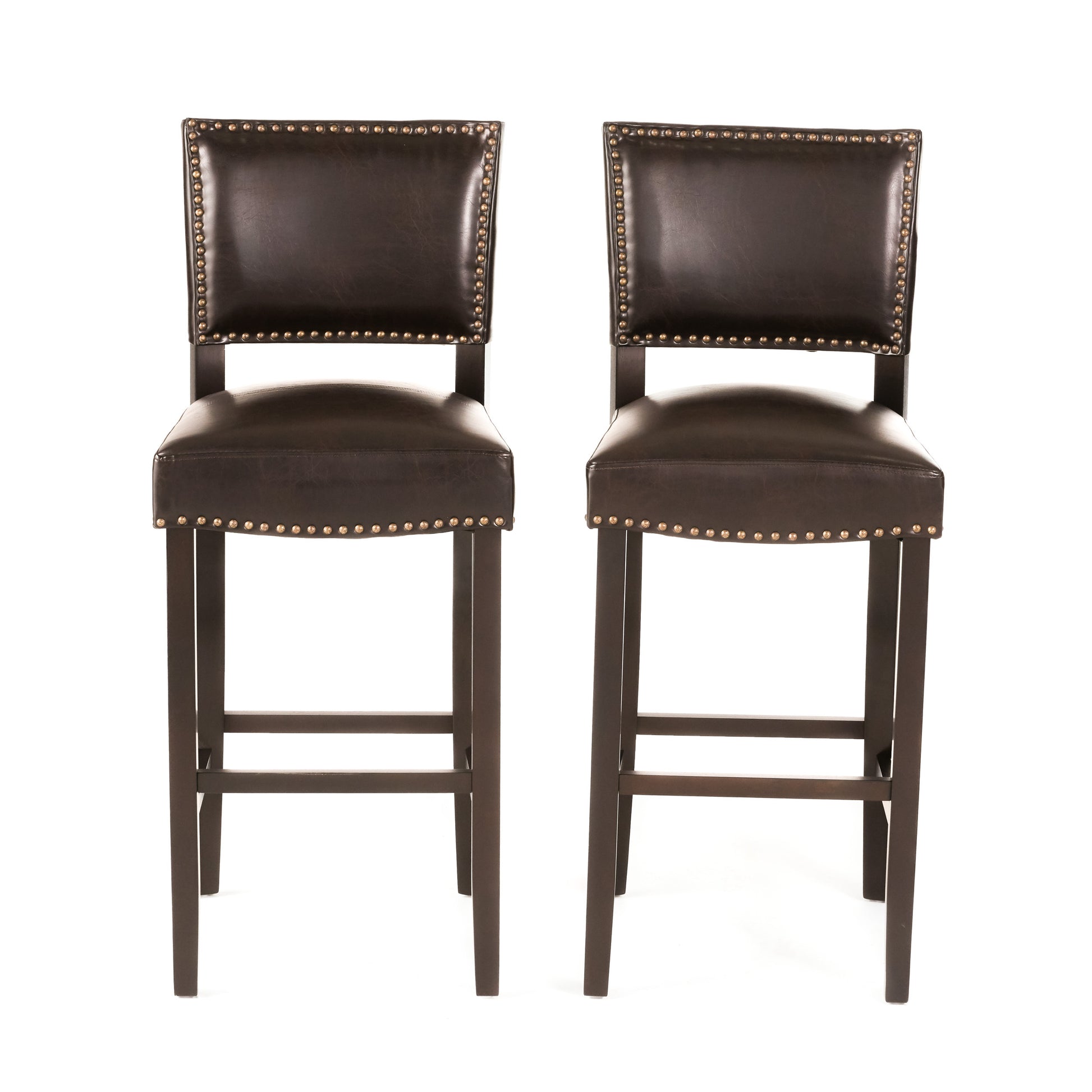 Mayfield Kd Barstool - Brown Velvet