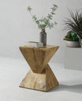 Zahi Accent Table, Oak Finish Ac01779 Oak Wood