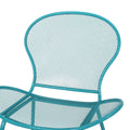 Nevada Chair Mp2 Set Of 2 Teal Iron