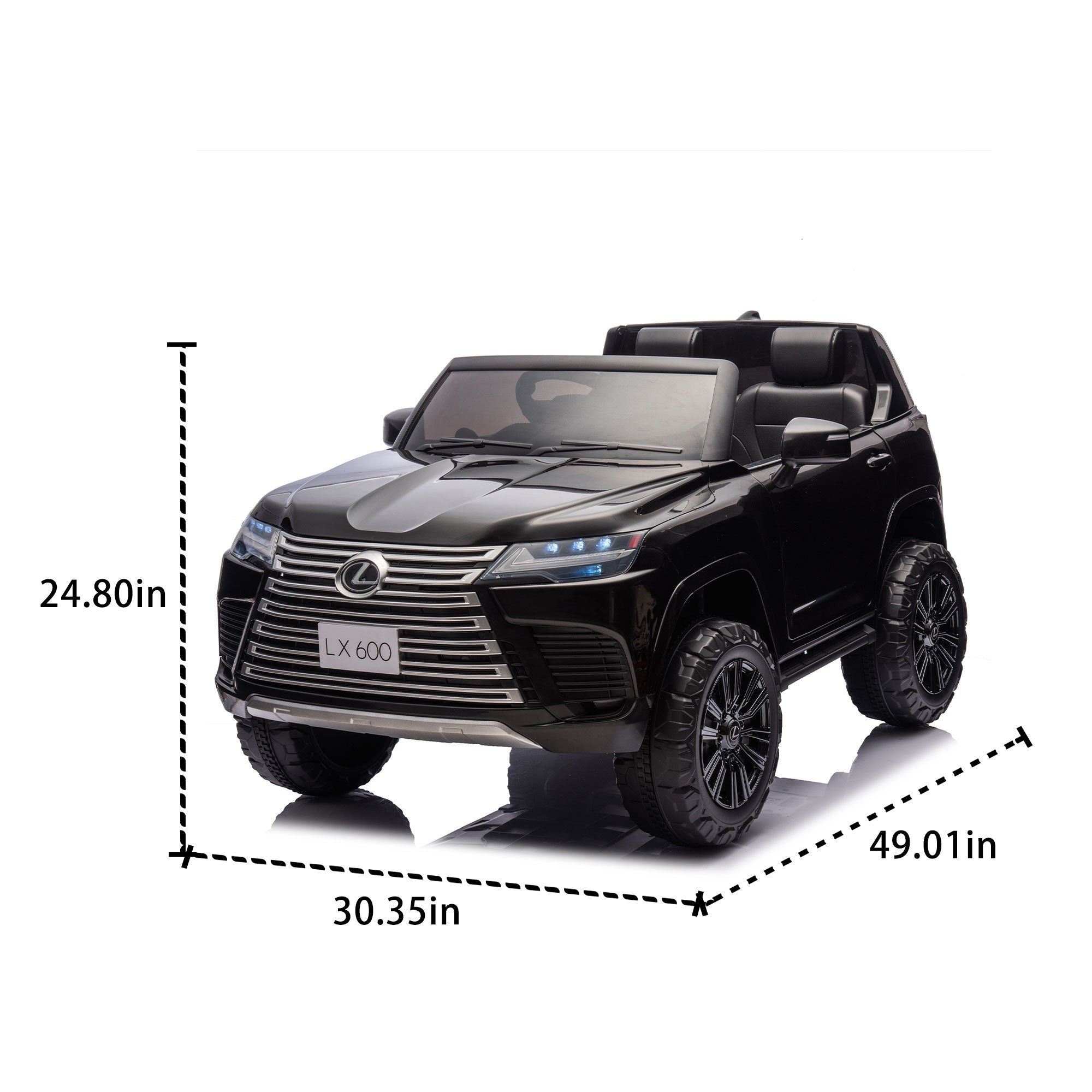 Lexus LX600 ミニカー 黒 GCD 1/64 Scale Lexus LX600 Sport SUV Black Diecast Car Model