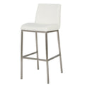 Barstool White Wood