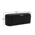 Coolmore Storage Ottoman,Bedroom End Bench,Upholstered Fabric Storage Ottoman With Safety Hinge, Entryway Padded Footstool, Ottoman Bench For Living Room & Bedroom Black Black Primary Living Space Foam Corduroy