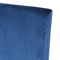 Barstool Navy Blue Velvet