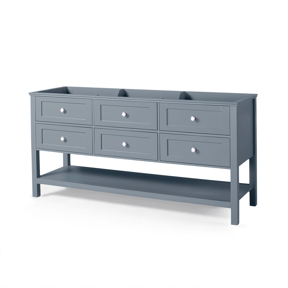 72'' Cabinet - Grey Plywood