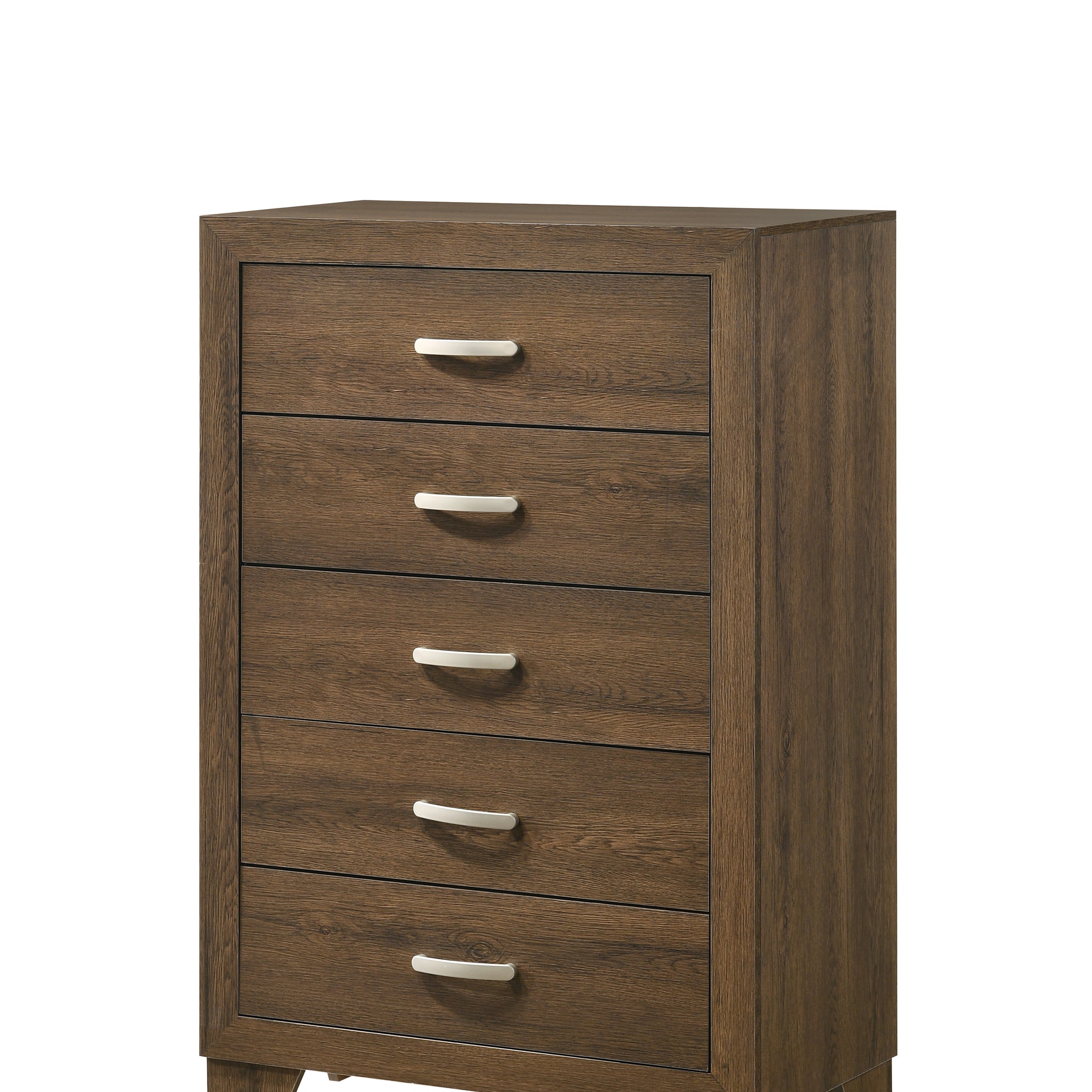 Oak 5 Drawer Chest Oak Bedroom Particle Board Mdf