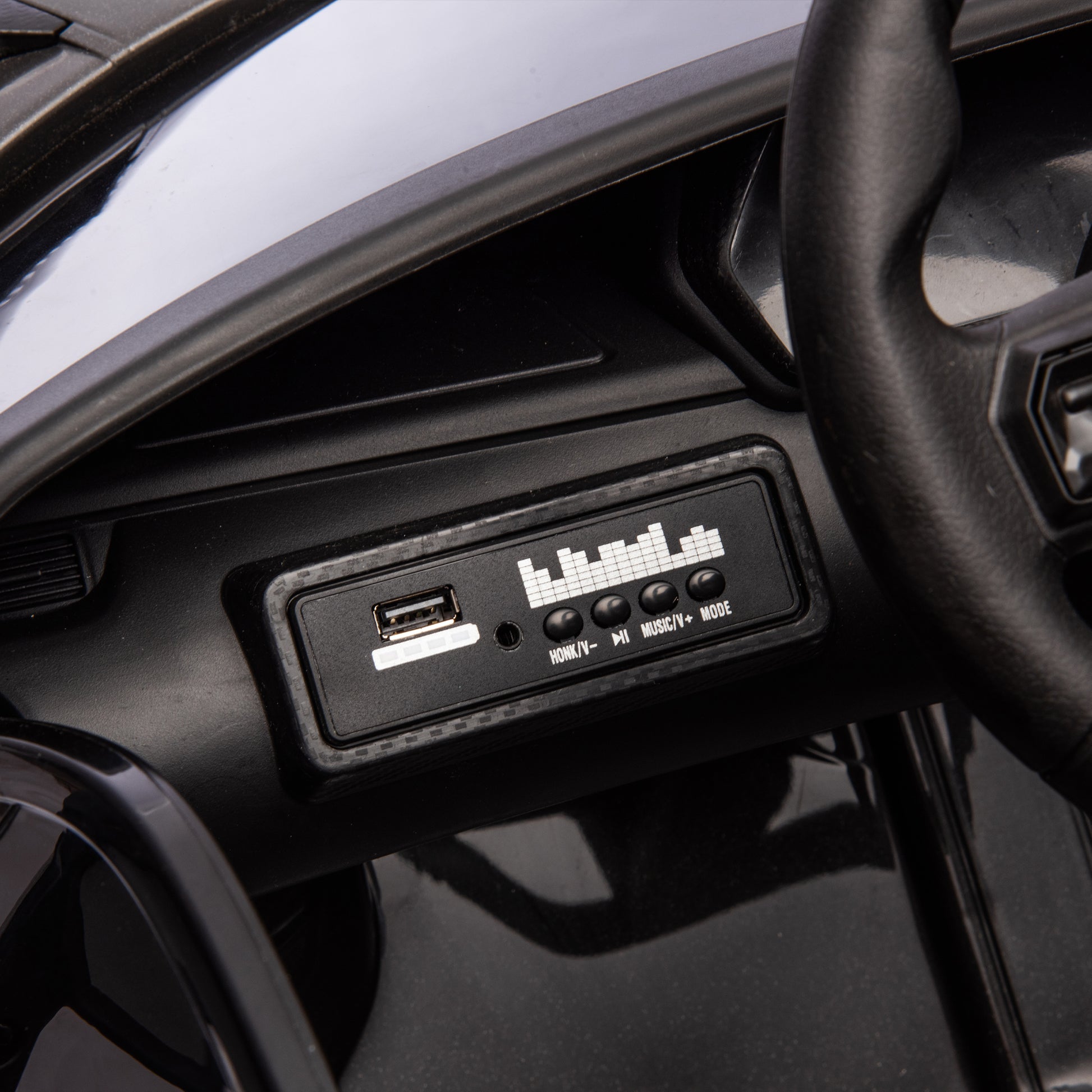 12V Kids Ride On Car W Parents Remote Control,Licensed Lamborghini Aventador Xago,Hydraulic Pressure Door,Slow Start,Early Education,Bluetooth,Adjustable Volume,Mp3,Usb,Led Lights For Kids Aged 2 4. Black 50 99 Lbs Polypropylene