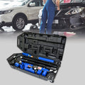 10 Tons Of Portable Hydraulic Equipment Components Black Blue Black Blue Steel