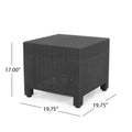 Mikael Accent Table Dark Gray Polypropylene