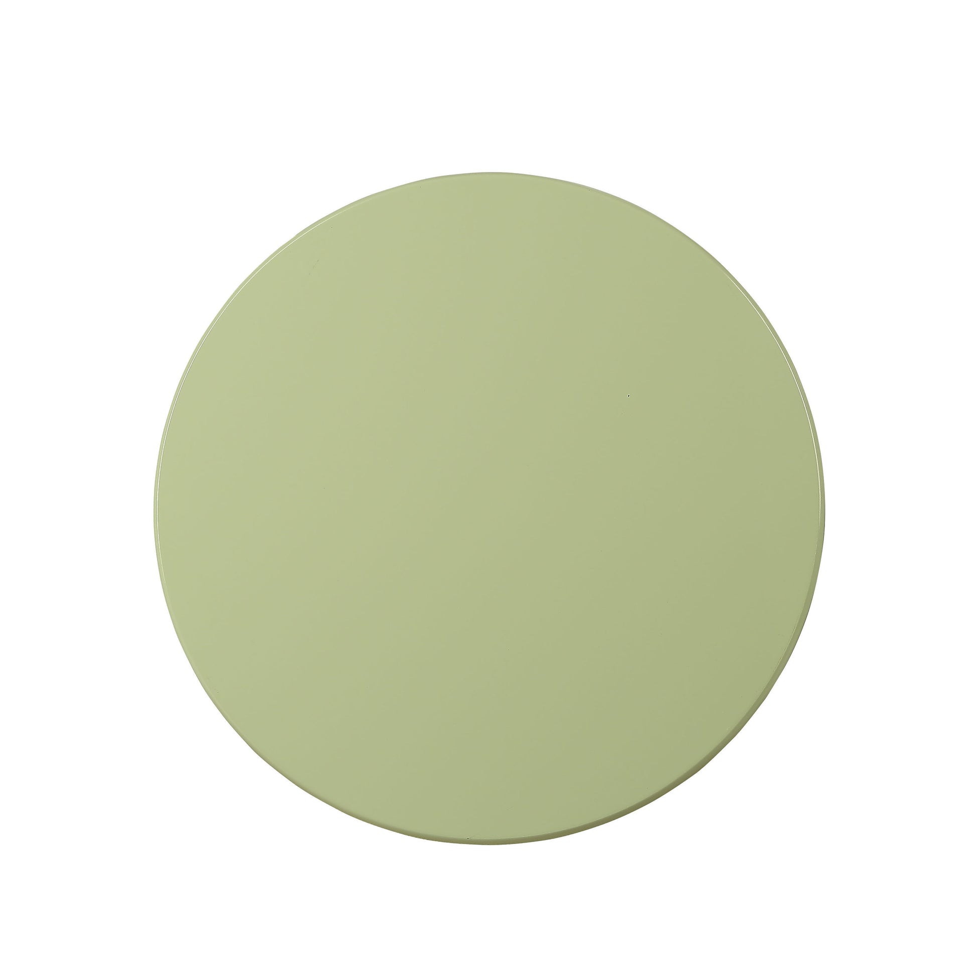 Light Green Side Table With Turned Pedestal Light Green Primary Living Space Traditional Round Wood