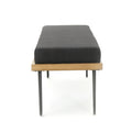 Bench Charcoal Grey Mdf