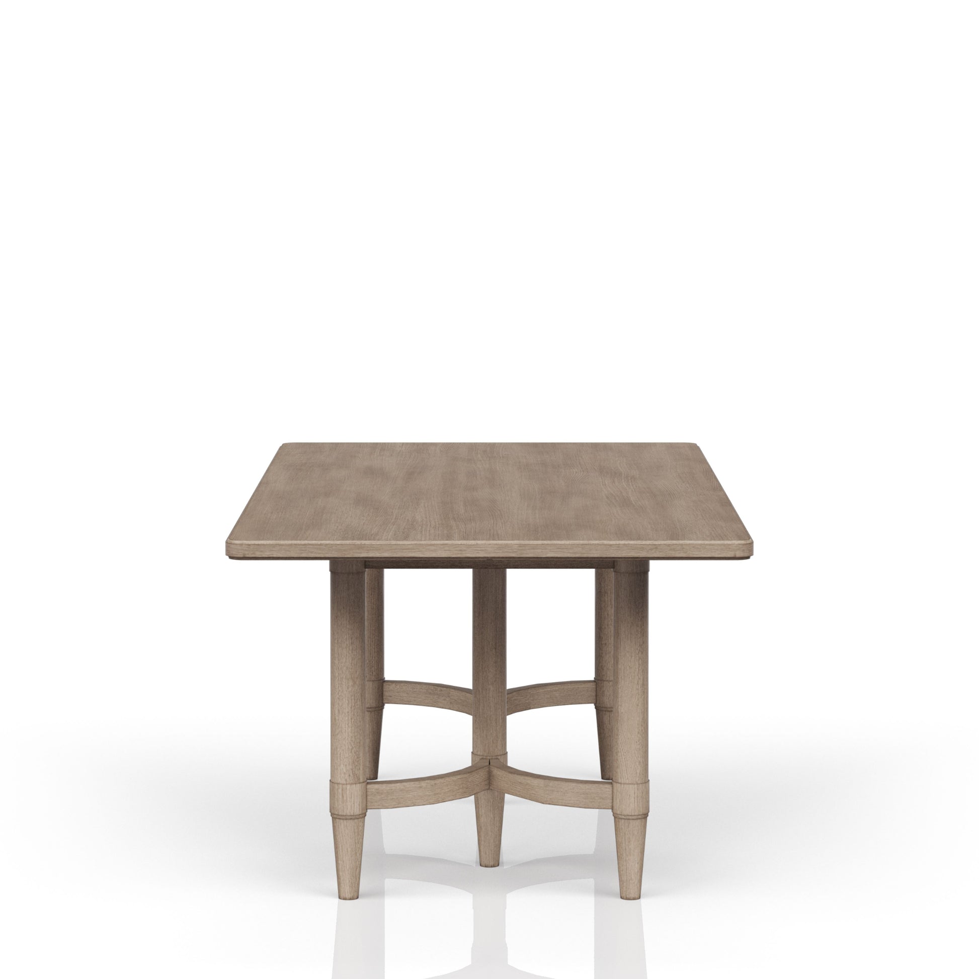 Counter Height Dining Table In Sand Colored Finish Sand Solid Wood Mdf