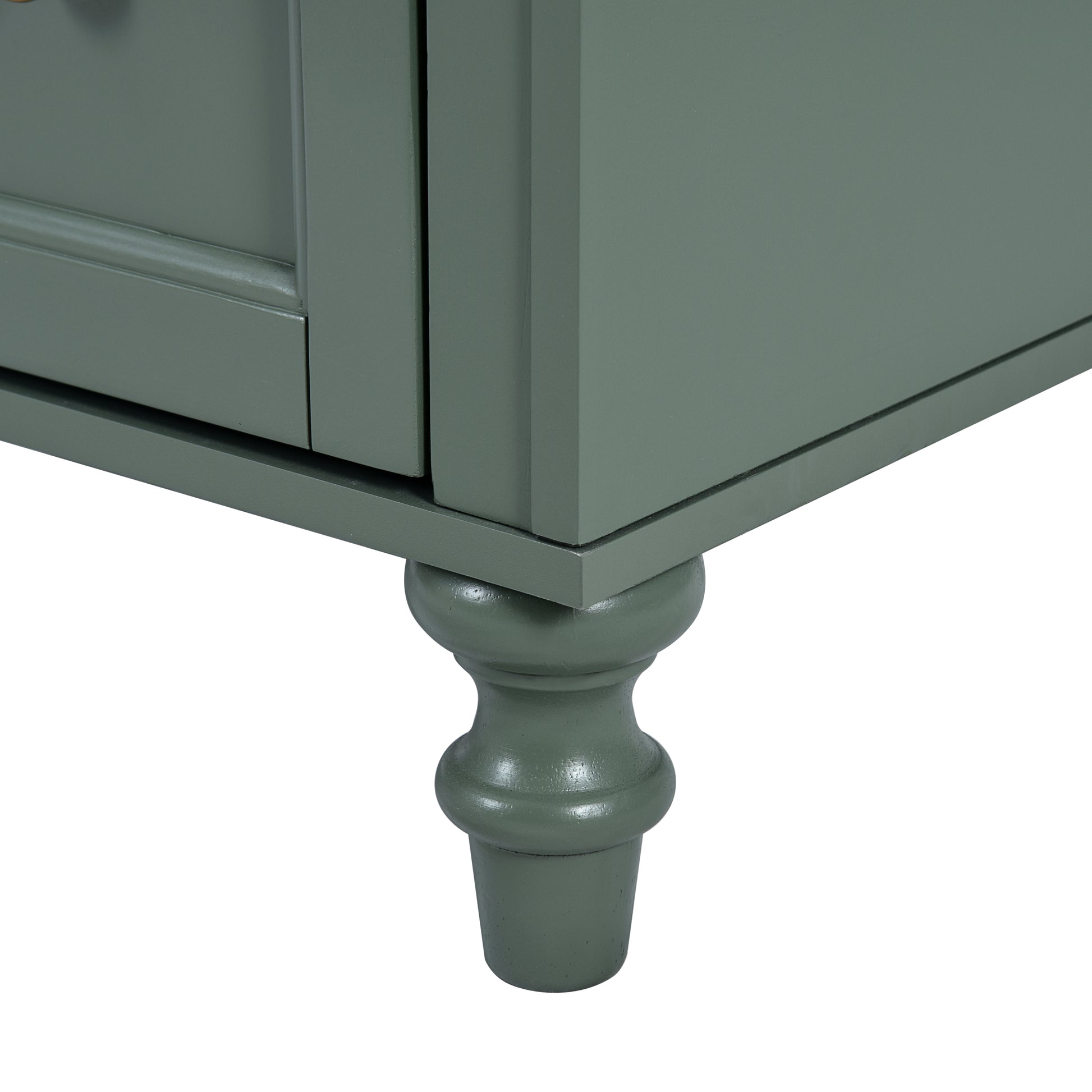 30'' Bathroom Vanity With Top Sink, Modern Bathroom Storage Cabinet With 2 Drawers And A Tip Out Drawer, Single Sink Bathroom Vanity Same As Sw000143Aaf Green Bathroom Modern Solid Wood Mdf Resin