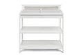 Connelly Changing Table White Rockport Gray White Gray Wood