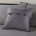 6 Piece Reversible Plaid Daybed Cover Set Grey Daybed Grey Polyester