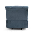 Massage Recliner Charcoal Fabric