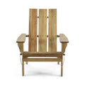 Zuma Foldable Adirondack Chair Natural Wood