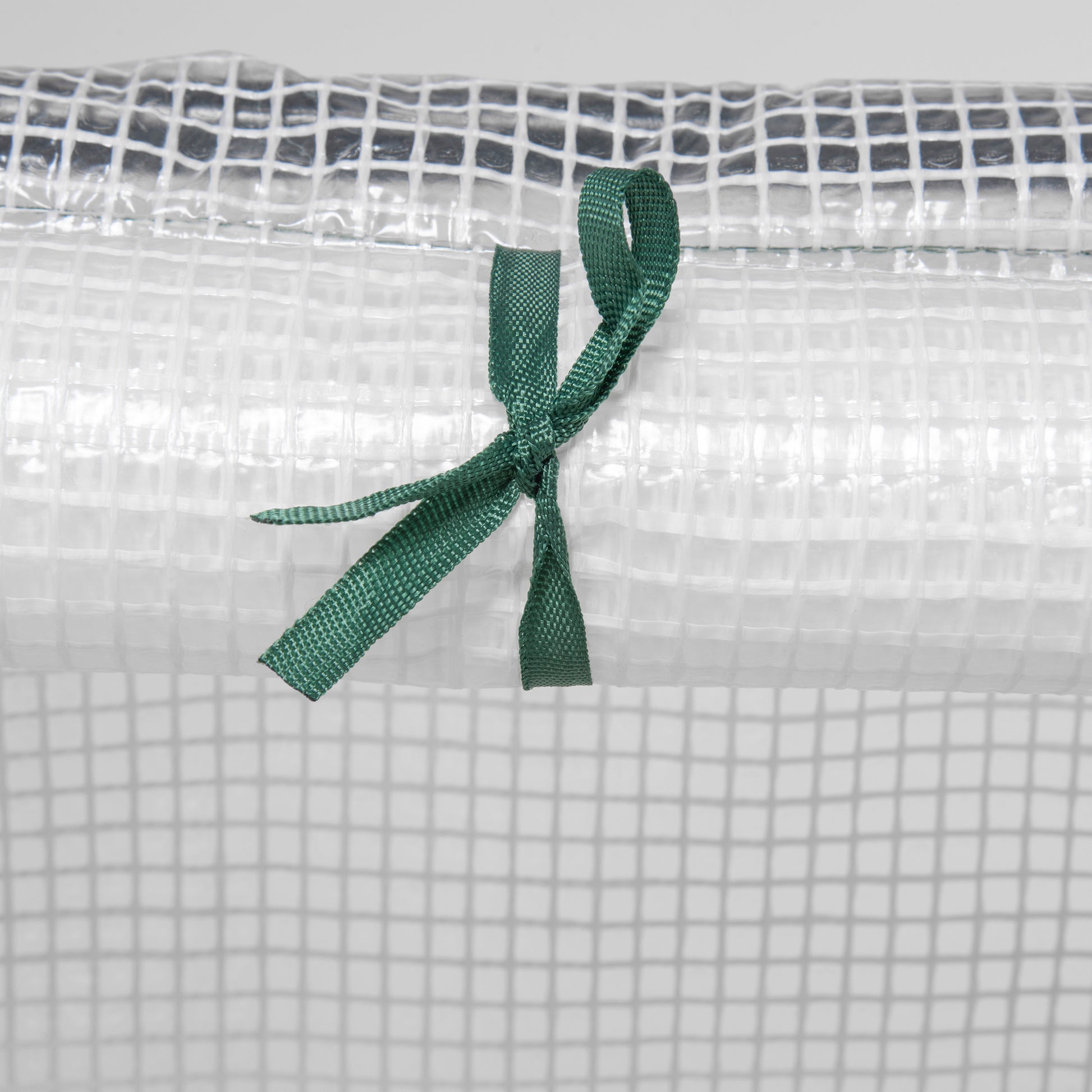 Outsunny 6' X 3' X 3' Portable Mini Greenhouse Outdoor Garden With Large Zipper Doors And Water Uv Pe Cover, White White Plastic