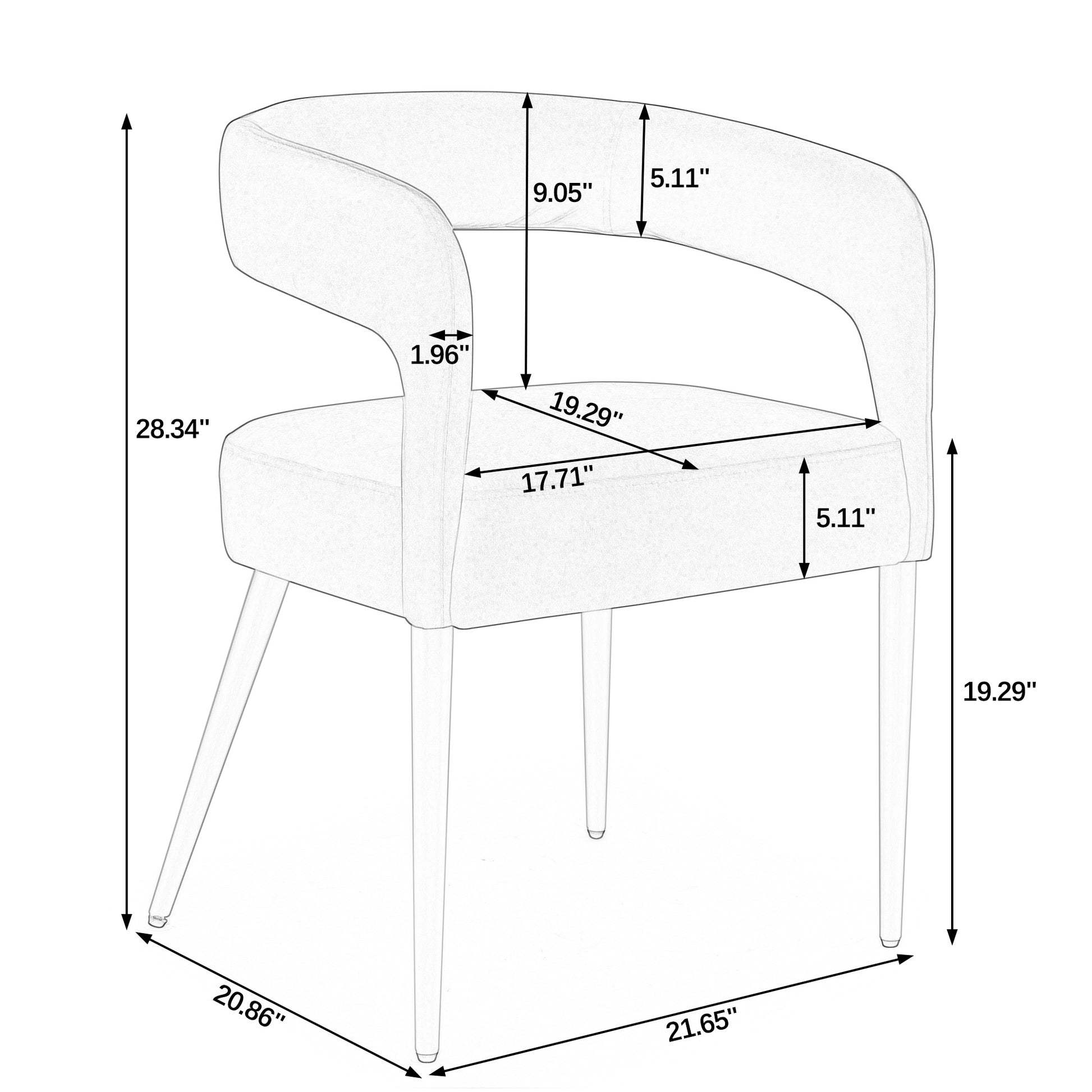 Flannelette Material Single Leisure Chair ,Comfortable Cushioned Single Leisure Chair,Chair Backrest Hoow Wih Armrests,Sutable For Living Rooms,Bedrooms And Dining Rooms Green Green Foam