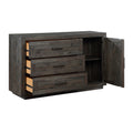 Riverdale Server Black - Black Wood