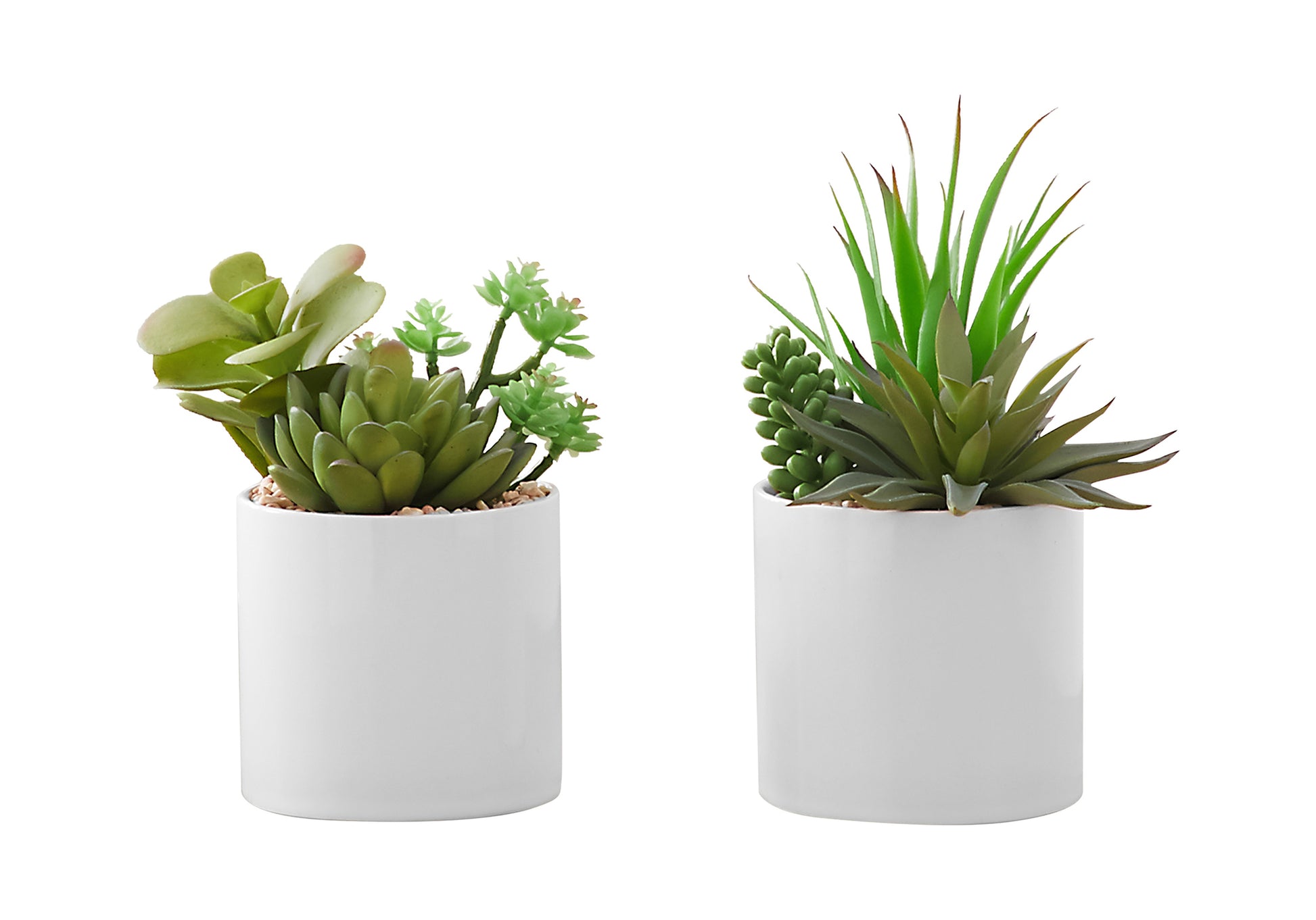tall indoor succulent Artificial Plant, 7" Tall, Succulent, Indoor, Faux, Fake, Table, Green