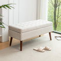 Storage Bench With Storage Bench For Bedroom End Of Bed Bench Foot Of Bed Bench Entryway Bench Storage Ottoman Bench 43.7