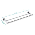 23.6'' Towel Bar Wall Mounted chrome-stainless steel