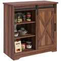 Homcom Farmhouse Coffee Bar Cabinet, 33