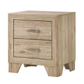 Natural 2 Drawer Nightstand Natural 2 Drawers Bedroom Rectangle Rustic Drawers Natural Wood Paper