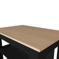 Kitchen Island Ada, Kitchen, Black Light Pine Multicolor Engineered Wood