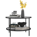 Homcom Side Table With Storage, 26