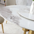 Modern Marble Dining Table, 59