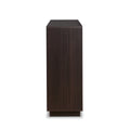 Espresso 2 Door Wine Cabinet With Stemware Rack Espresso Kitchen Mdf