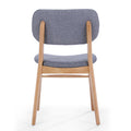 CHAIR Set of 2 gray-fabric