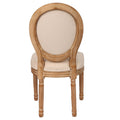 French Country Dining Chairs With Round Back Set