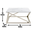 Zurich 3 Piece Occasional Table Set White White Wood