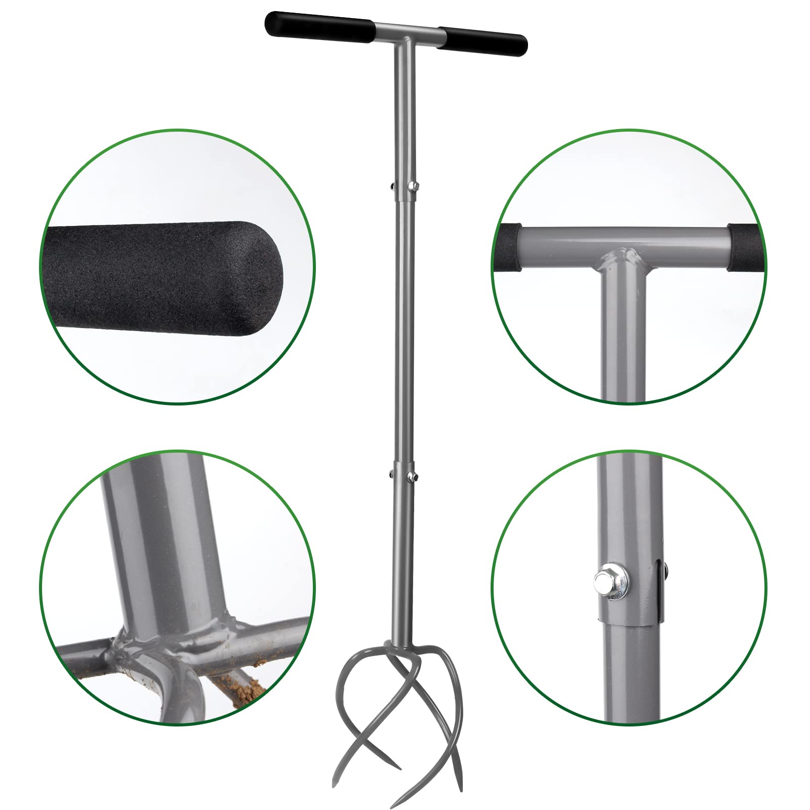 manual twist tiller